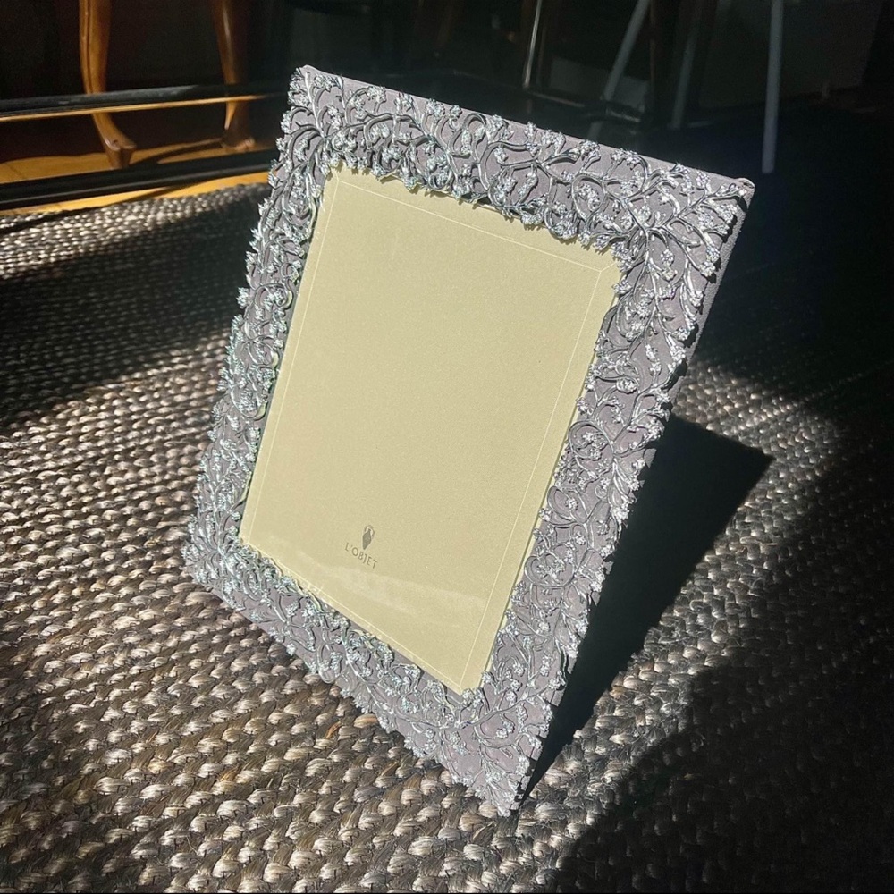 L'Objet Metallic Ornate Luxury Picture Frame